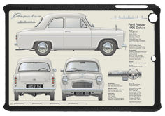 Ford Popular 100E Deluxe 1959-62 Small Tablet Covers